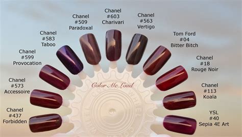 chanel nail polish buy online|chanel nails color chart.